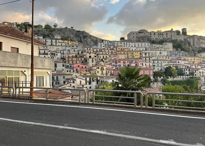 Giardino San Gerardo Maiella Vista Castello E Con Parcheggio Interno Privato Apartmán