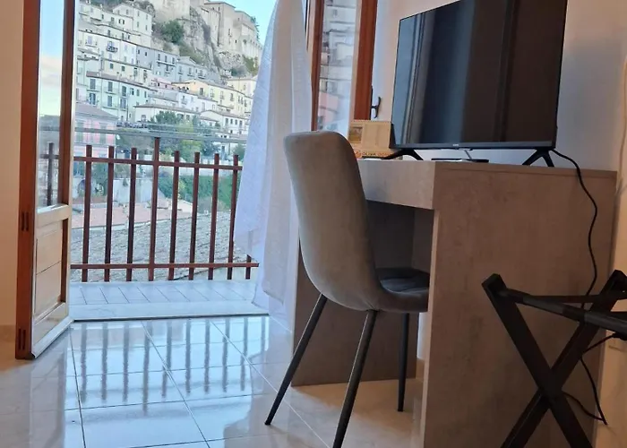 Giardino San Gerardo Maiella Vista Castello E Con Parcheggio Interno Privato Apartmán